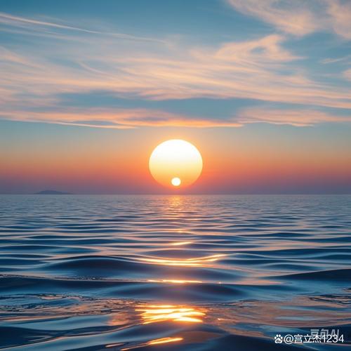 ?2025.4.15?乙巳年三月十八海上日出!海上日出?